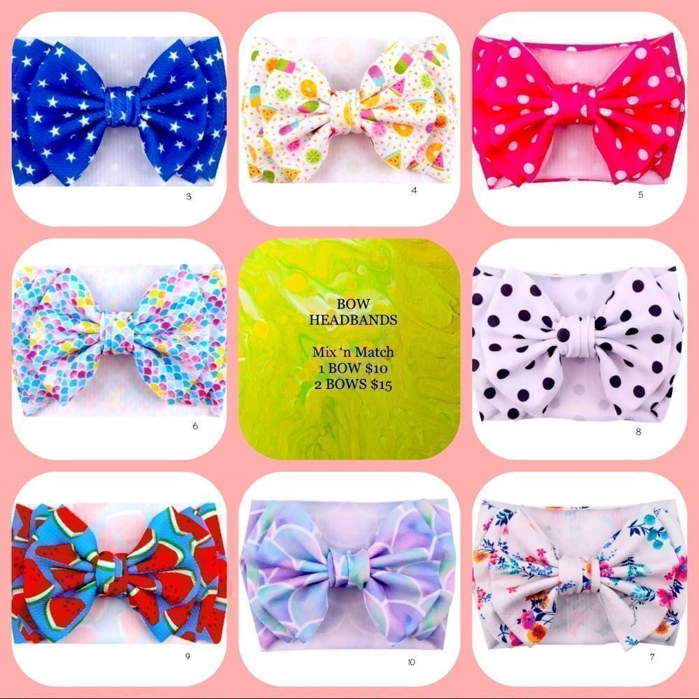 ‎Headband with Bow for Baby, Toddler